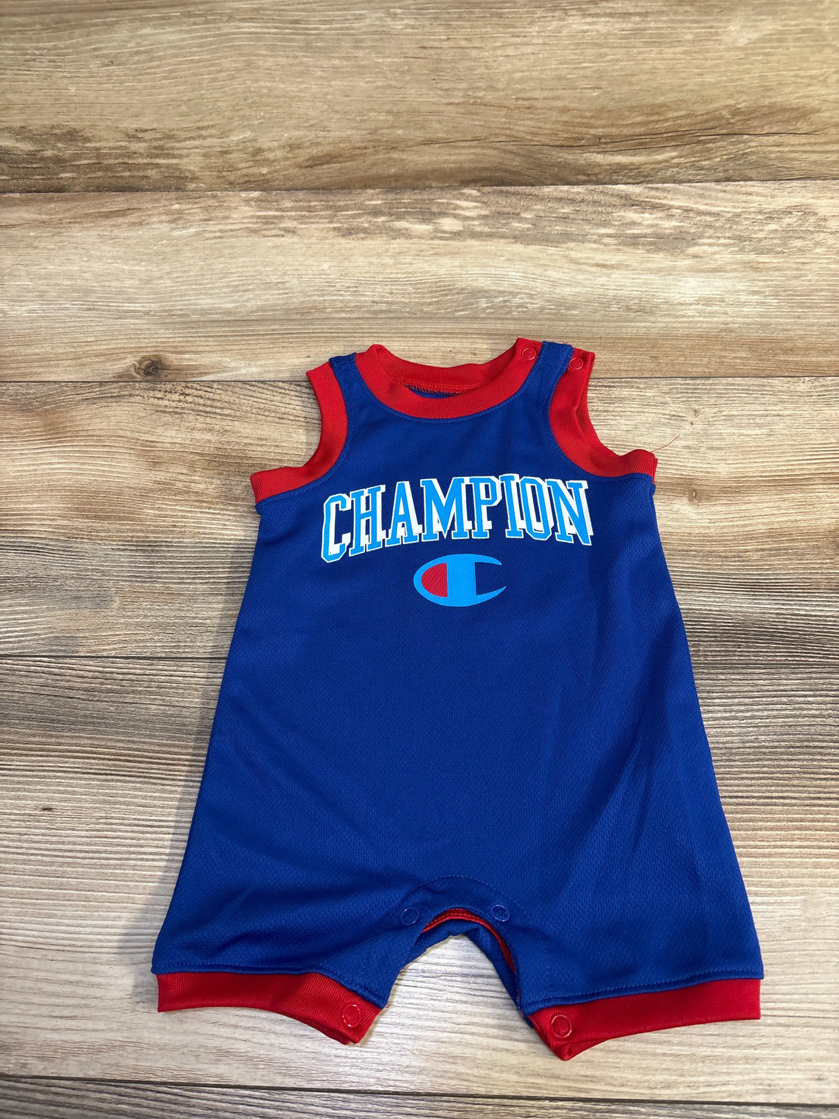 Champion Mesh #19 Shortie Romper Blue sz 3m
