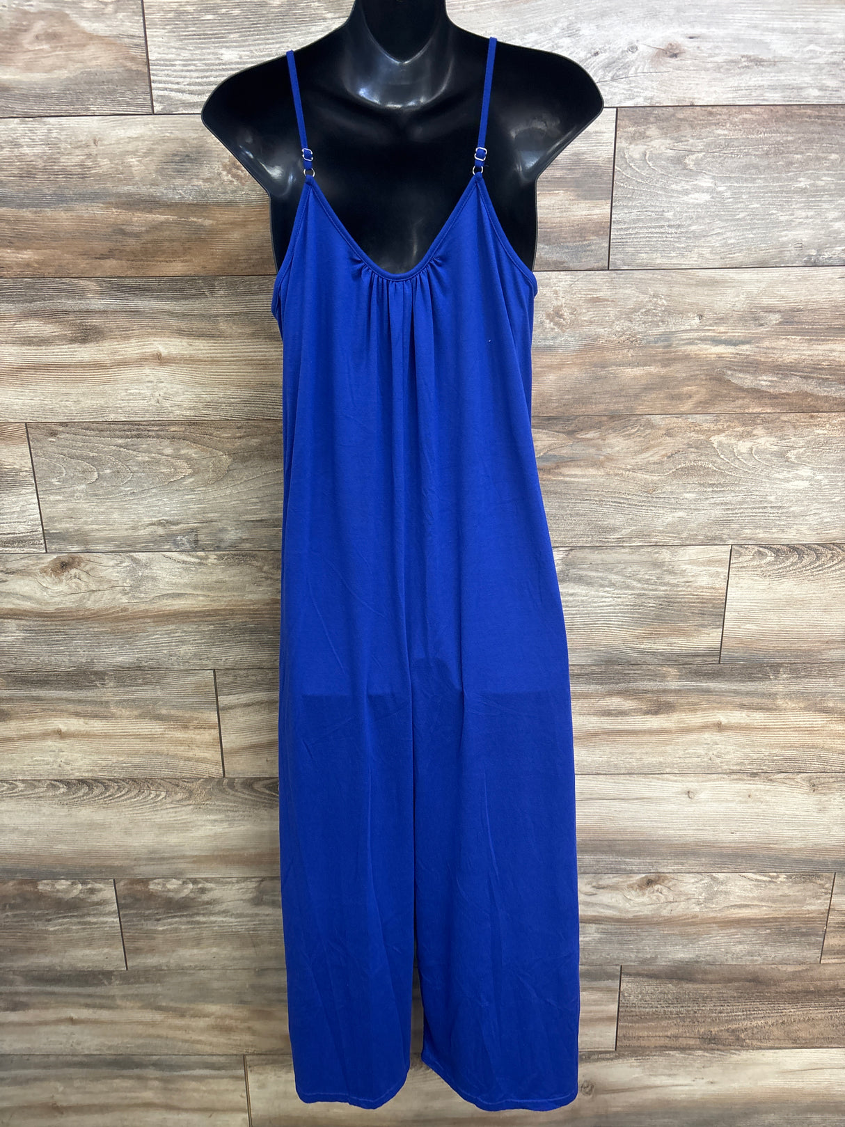 Anrabess Maternity Jumpsuit Blue sz Large