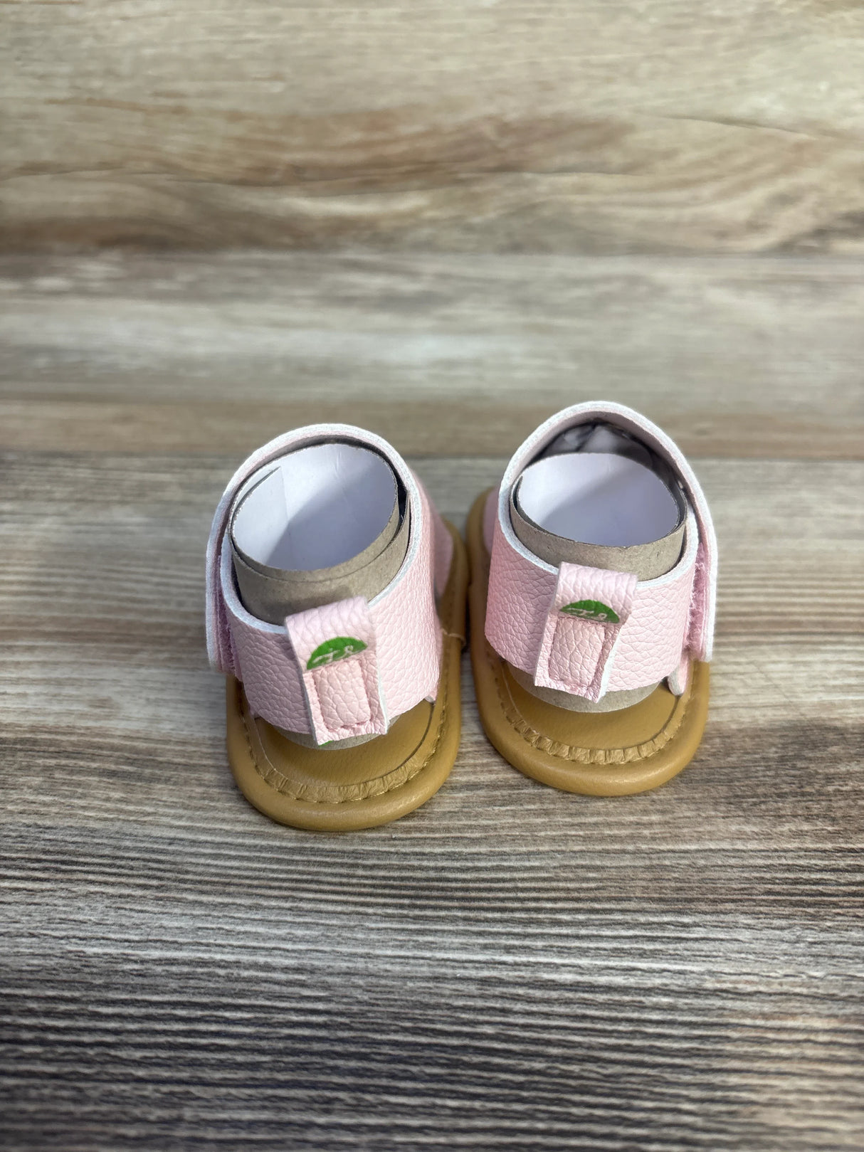 NWOT First Steps by Stepping Stones Soft Sole Sandals Pink sz 1c