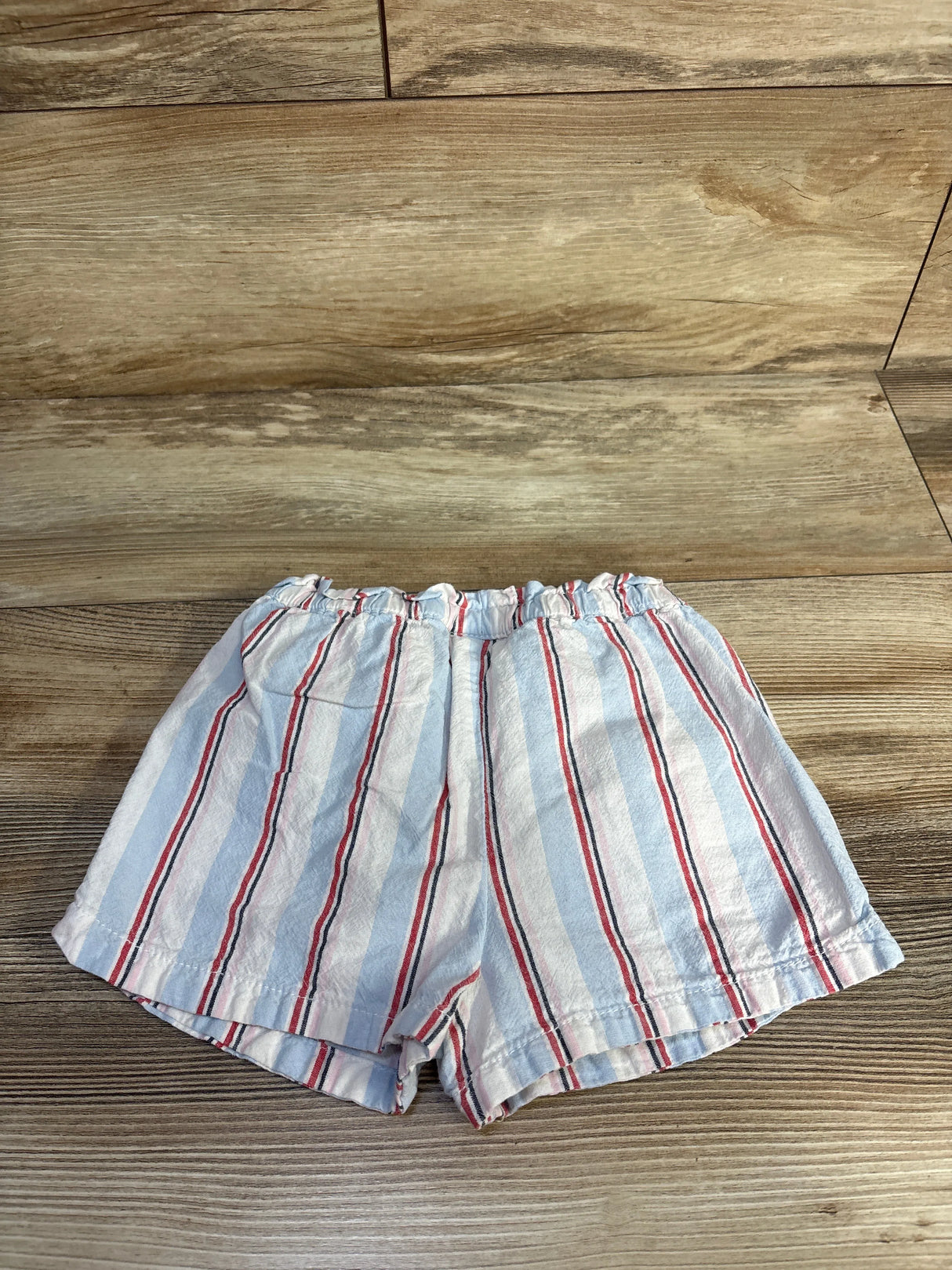 Tommy Hilfiger Red, White, & Blue Striped Shorts sz 5/6T