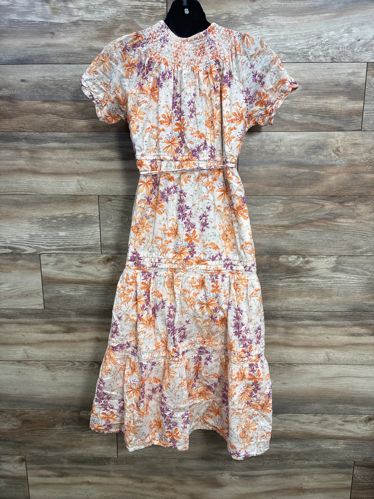 A Pea In The Pod Floral Tiered Maxi Dress Medium - Me n Mommy To Be