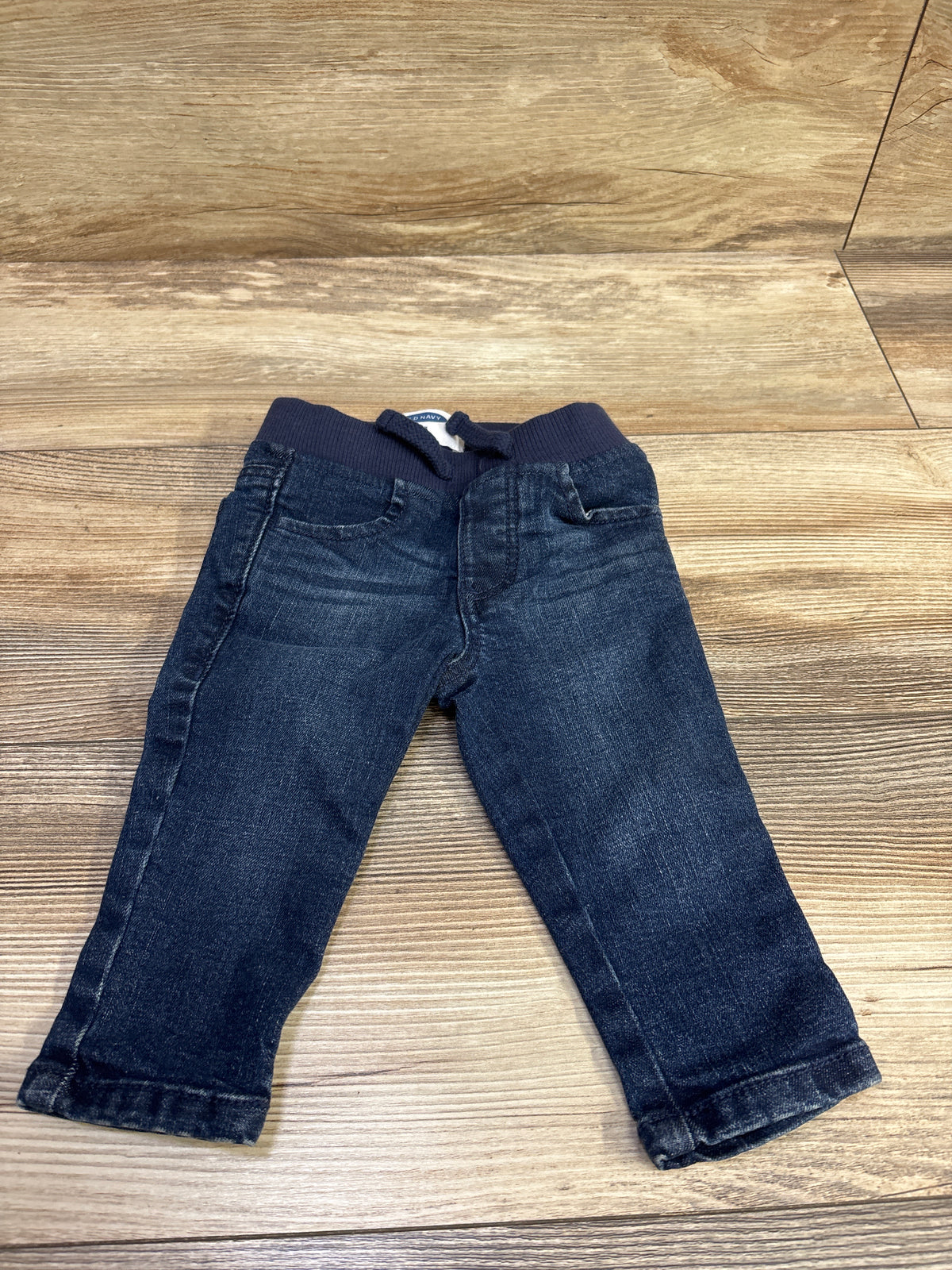 Old Navy Drawstring Jeans Blue sz 6-12m