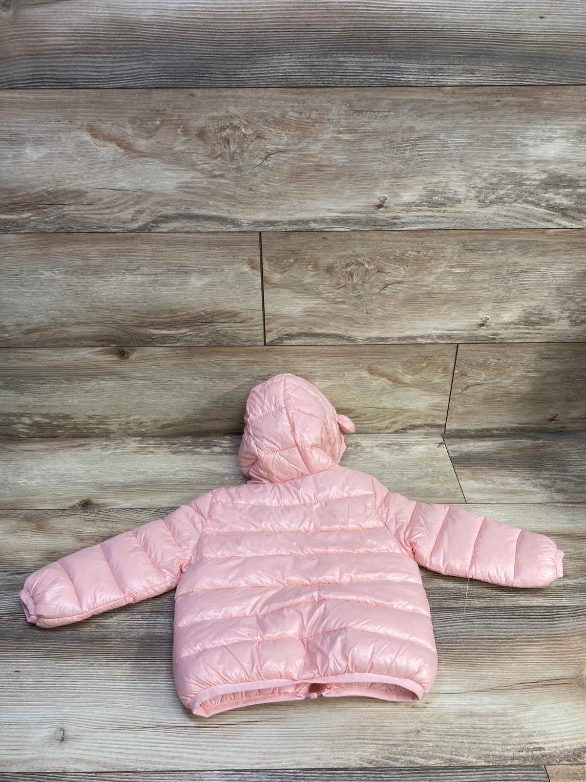 Hooded Puffer Jacket Pink sz 18-24m