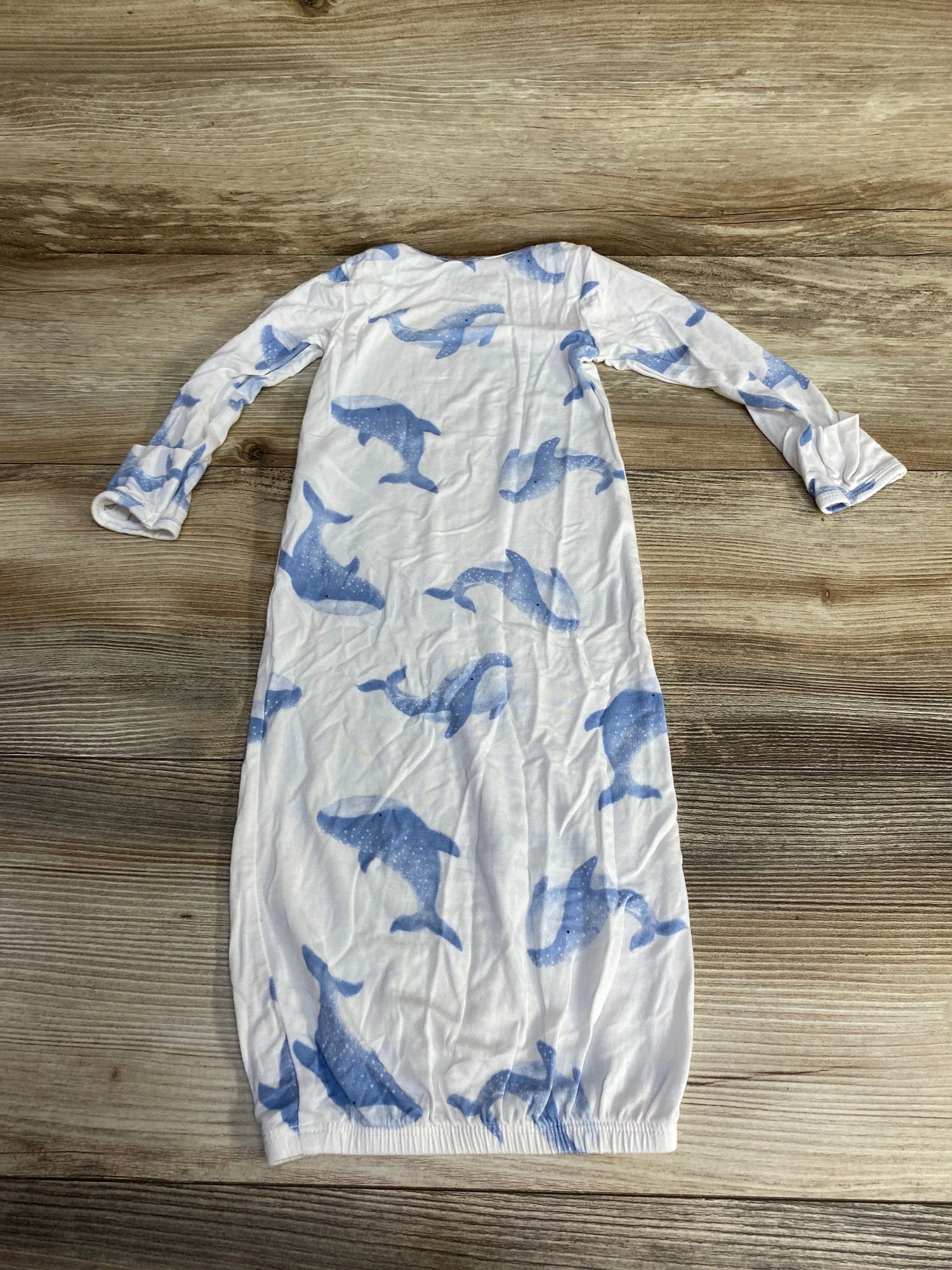 Carter's PurelySoft Whale Print Gown White sz 3m - Me n Mommy To Be