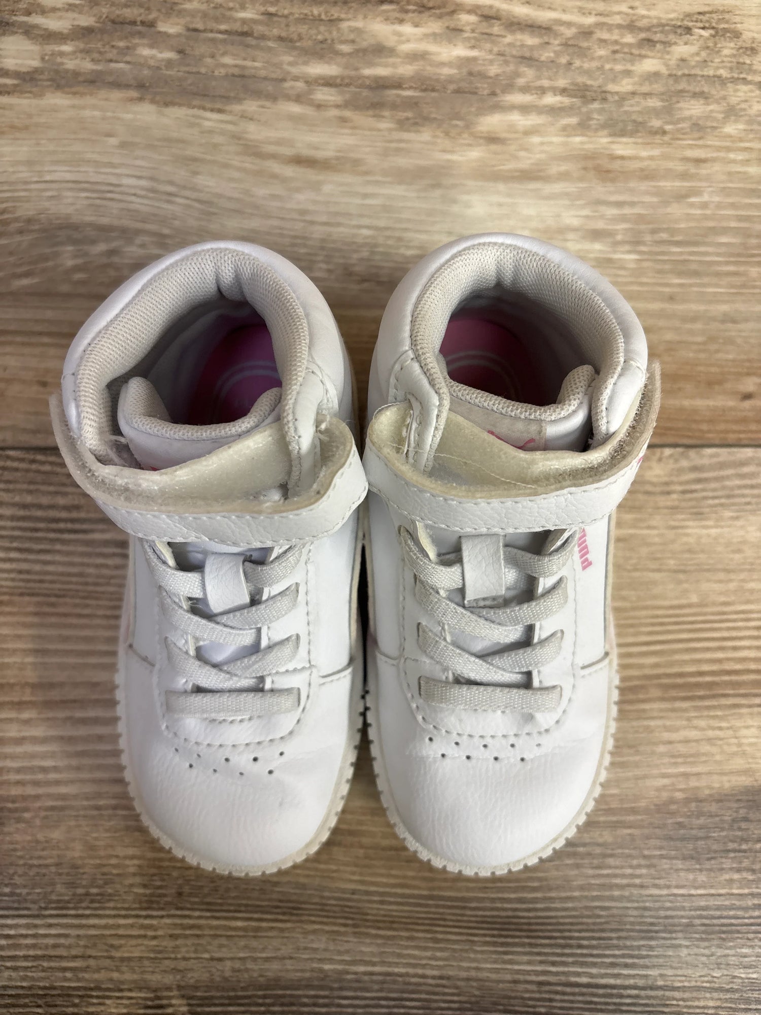 Puma Carina 2.0 High Top Sneakers White sz 7c