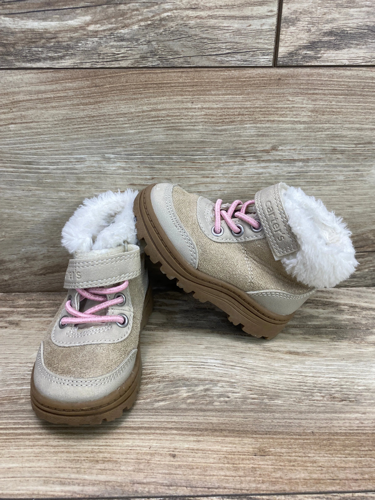 Carter's Girl's Magic Cold Weather Boot Tan Sz 5c - Me n Mommy To Be