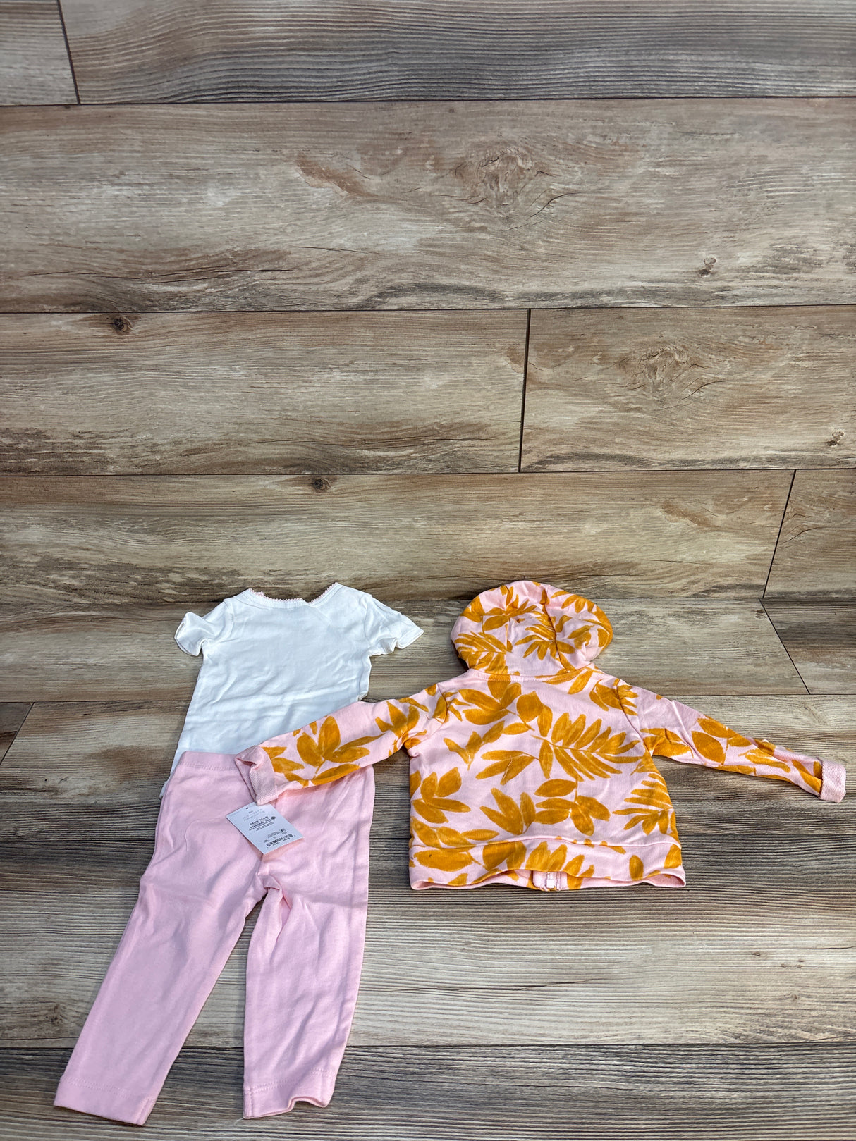 NEW Just One You 3pc Floral Full Jacket Set Pink sz 6m