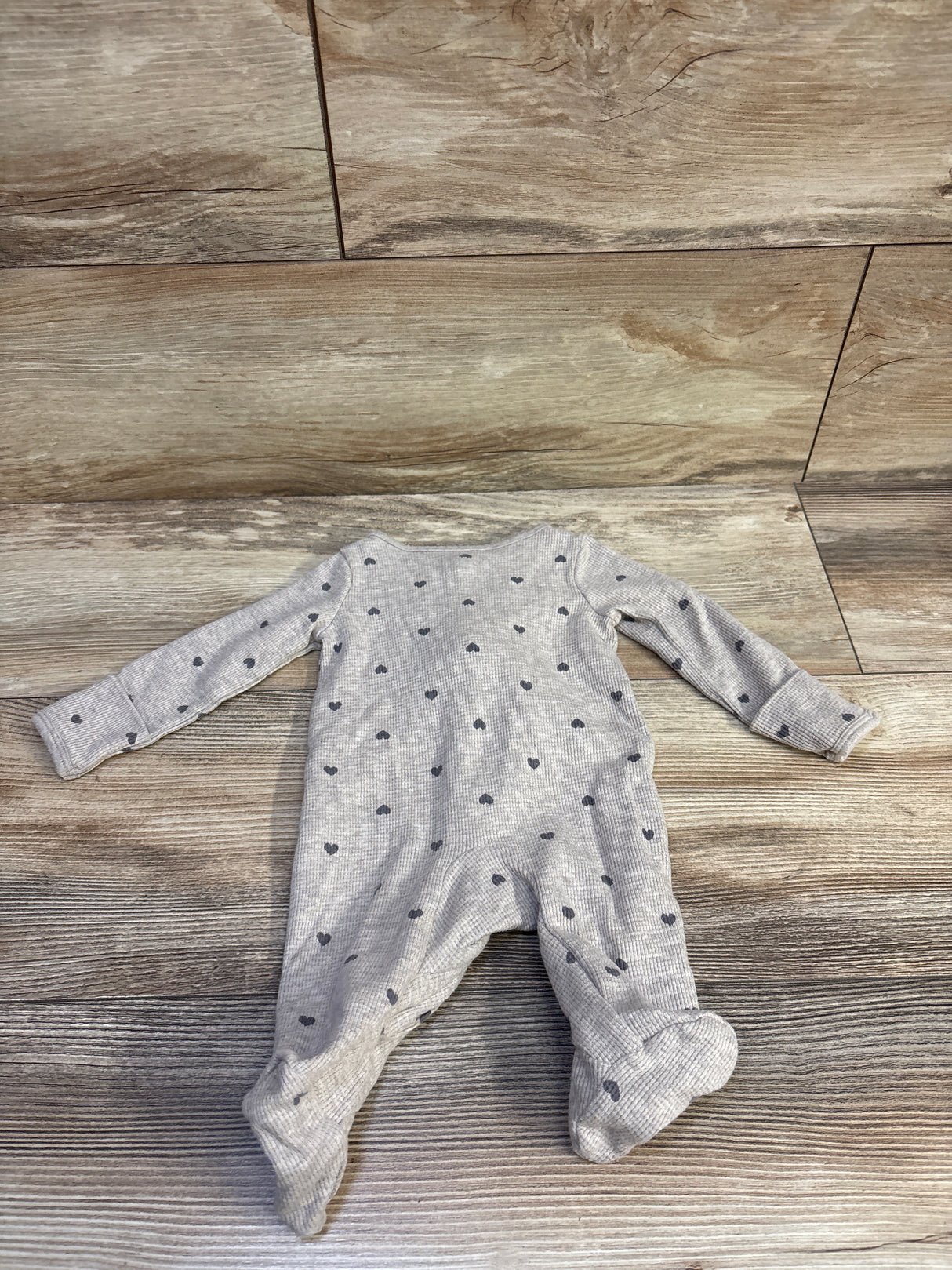 Just One You Waffle Knit Sleeper Tan sz Newborn