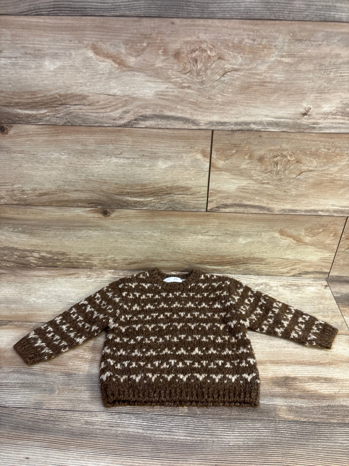 Zara Knit Sweater Brown sz 9-12m