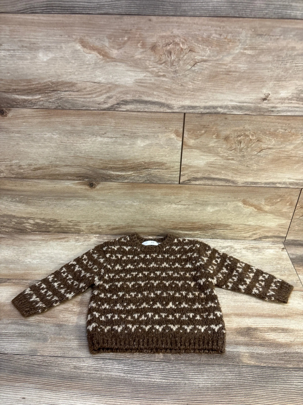 Zara Knit Sweater Brown sz 9-12m