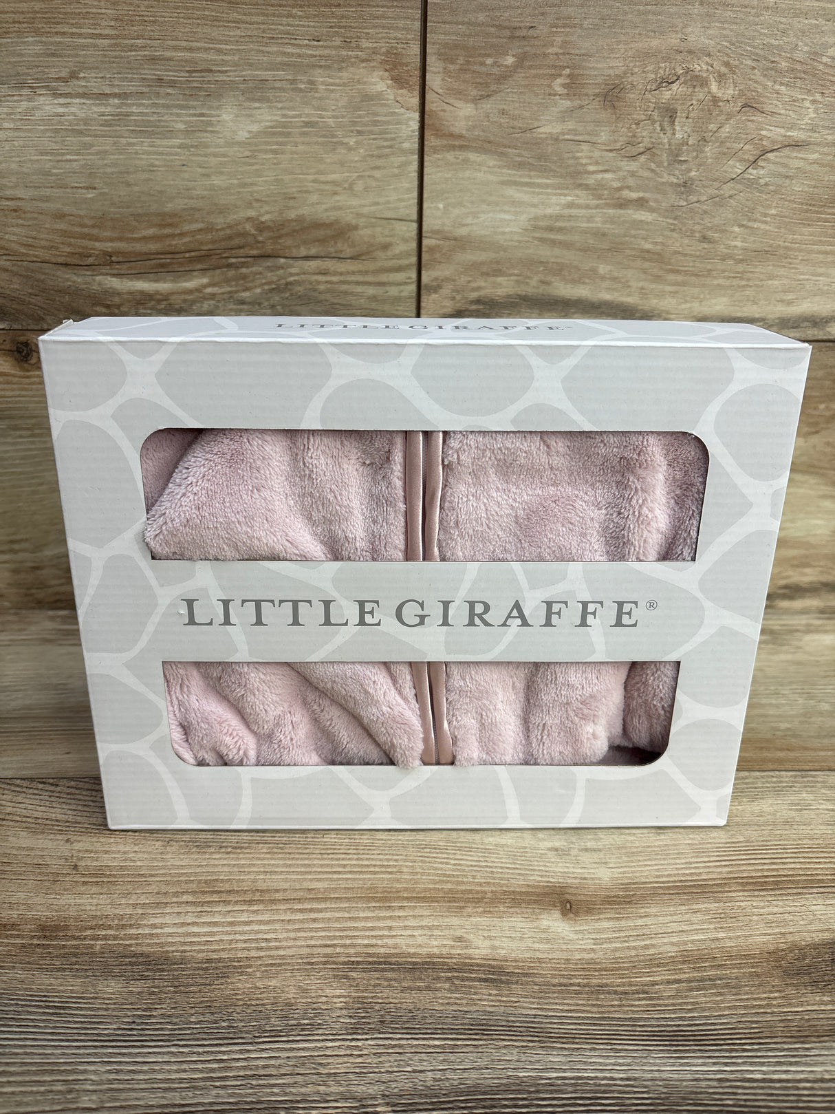 NEW Little Giraffe Powder Plush Dream Sack Pink sz 0-6m