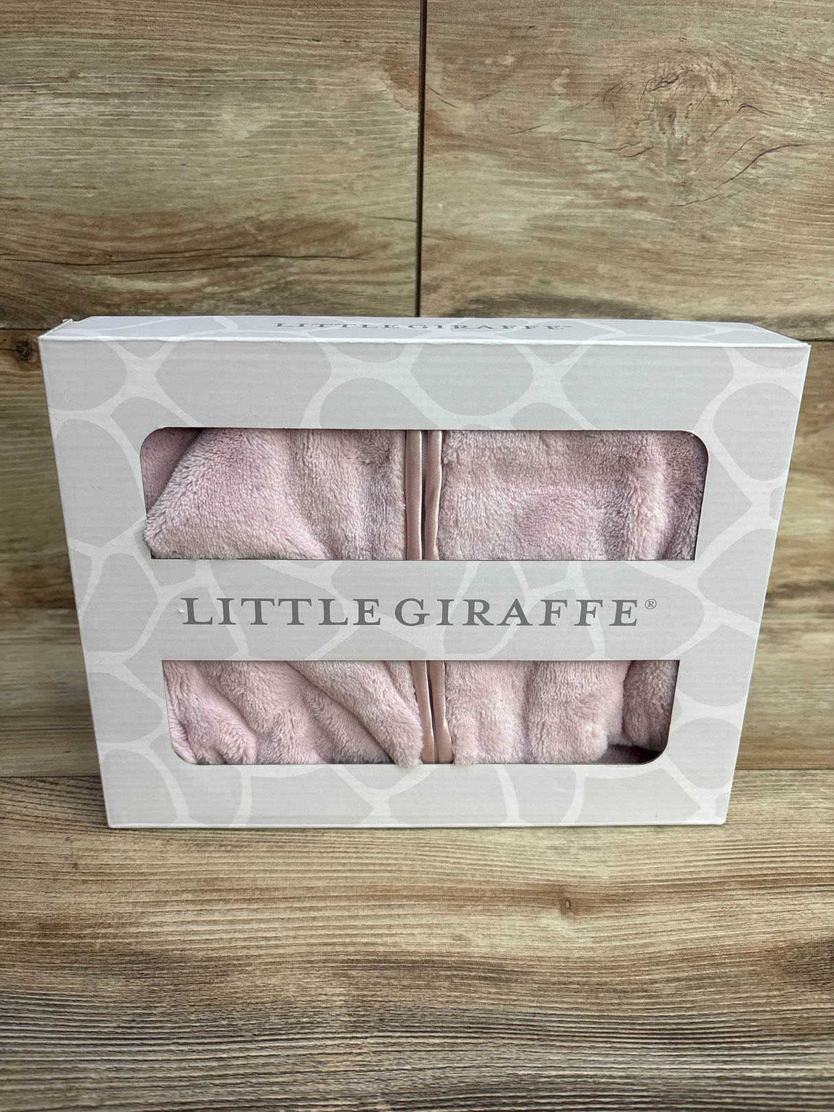 NEW Little Giraffe Powder Plush Dream Sack Pink sz 0-6m