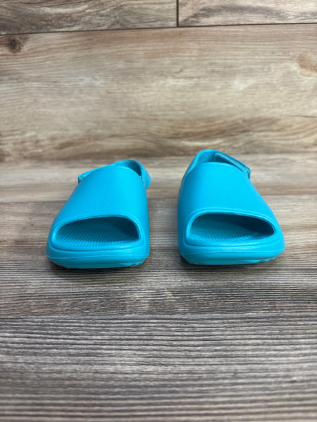 Cat & Jack Wynne Slip-On Slide Sandals Aqua sz 7c - Me n Mommy To Be