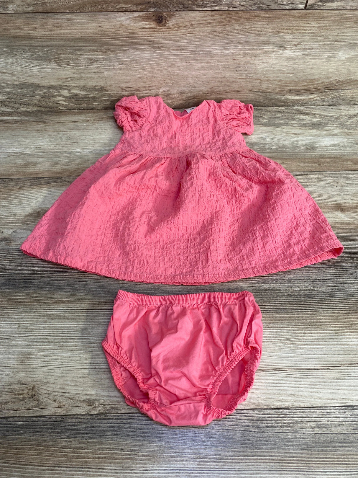 Just One You 2pc Dress & Bloomers Pink sz 6m - Me n Mommy To Be