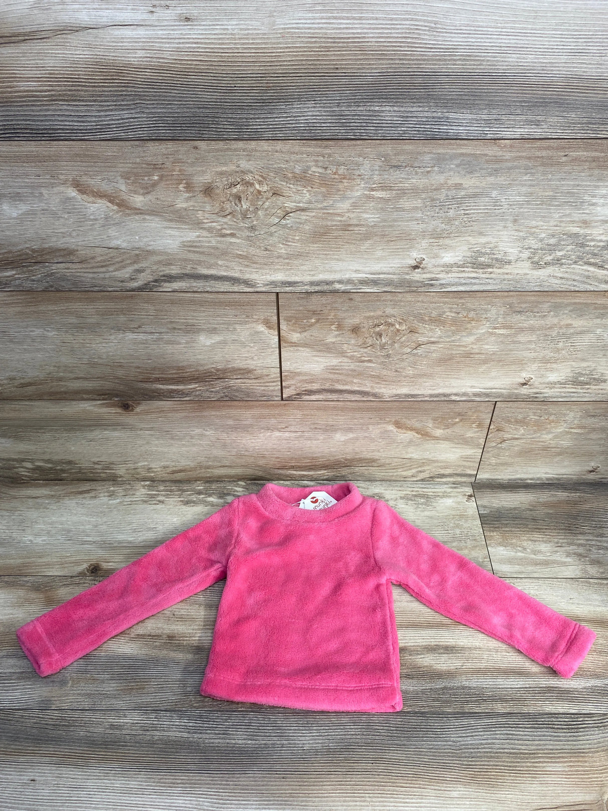 NEW Munki Munki Plush Sweatshirt Pink sz 2T