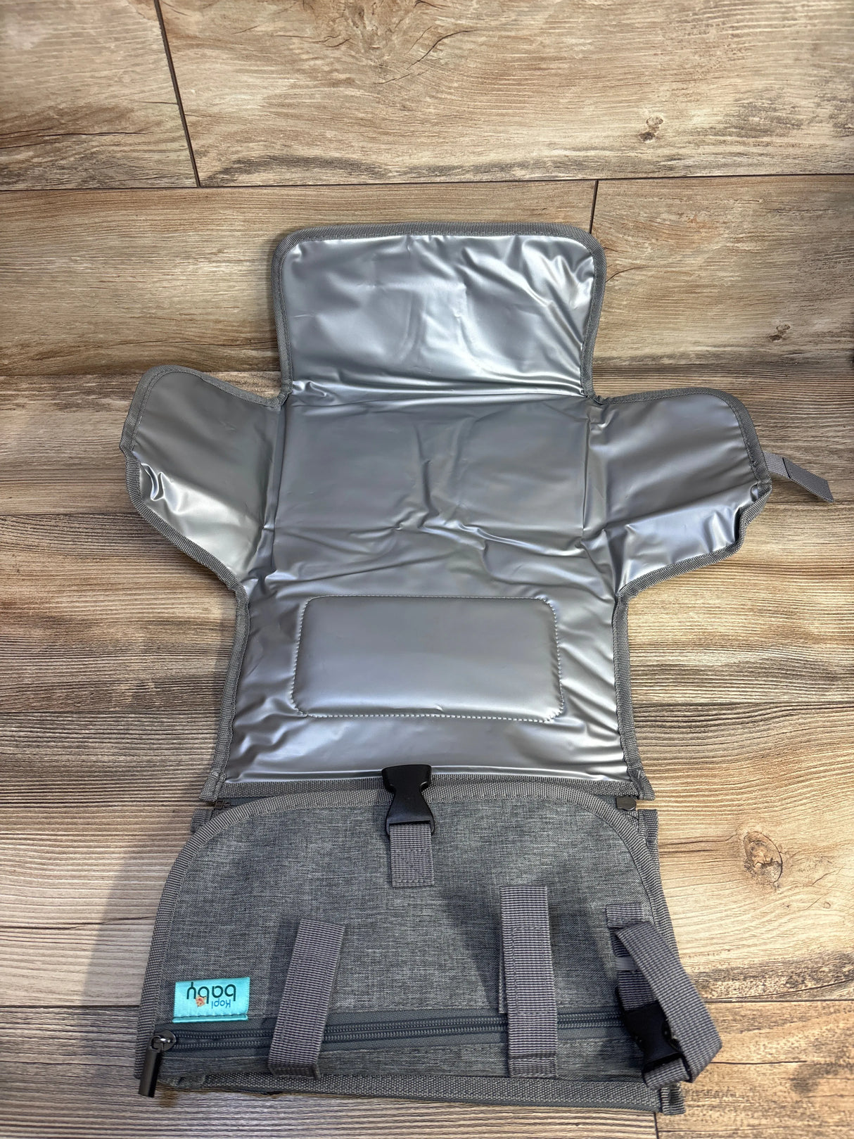 Kopi Baby Portable Diaper Changing Pad, Grey