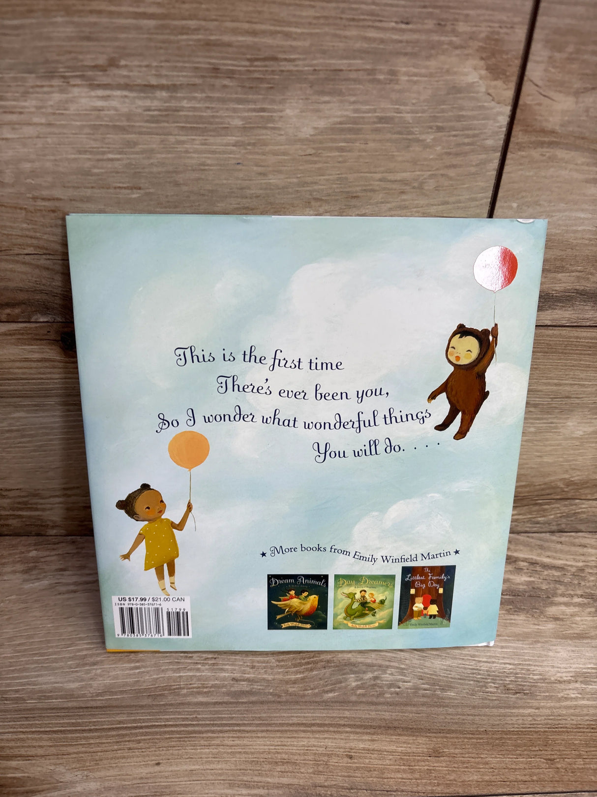 The Wonderful Things You Will Be Hardcover Book