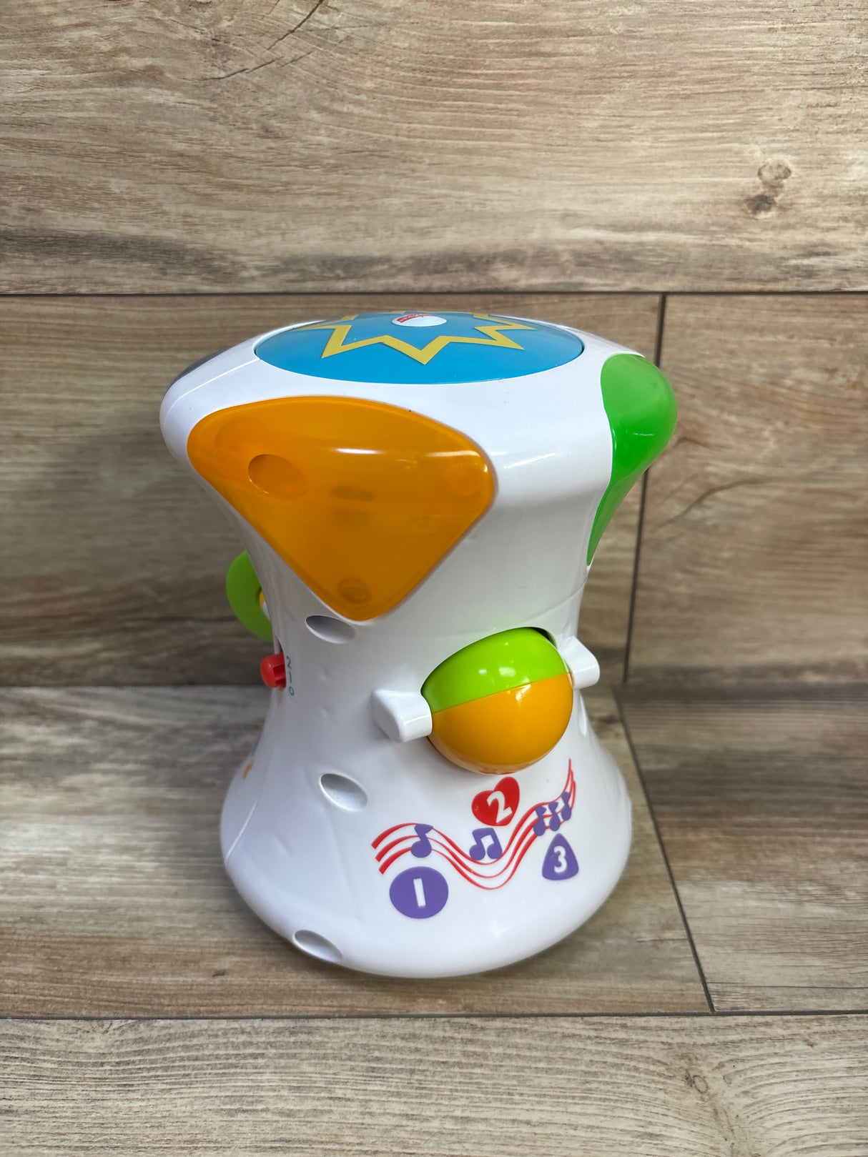 Fisher Price Bright Beats 2-in-1 Musical Rolling Drum