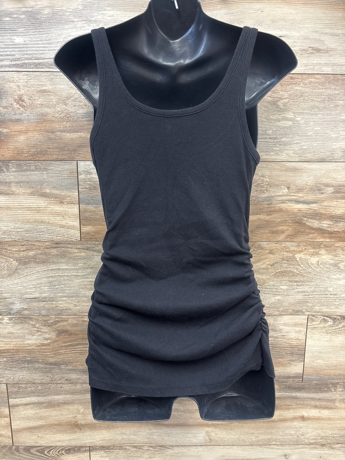 Old Navy Maternity Ribbed Tank Top Black sz Large