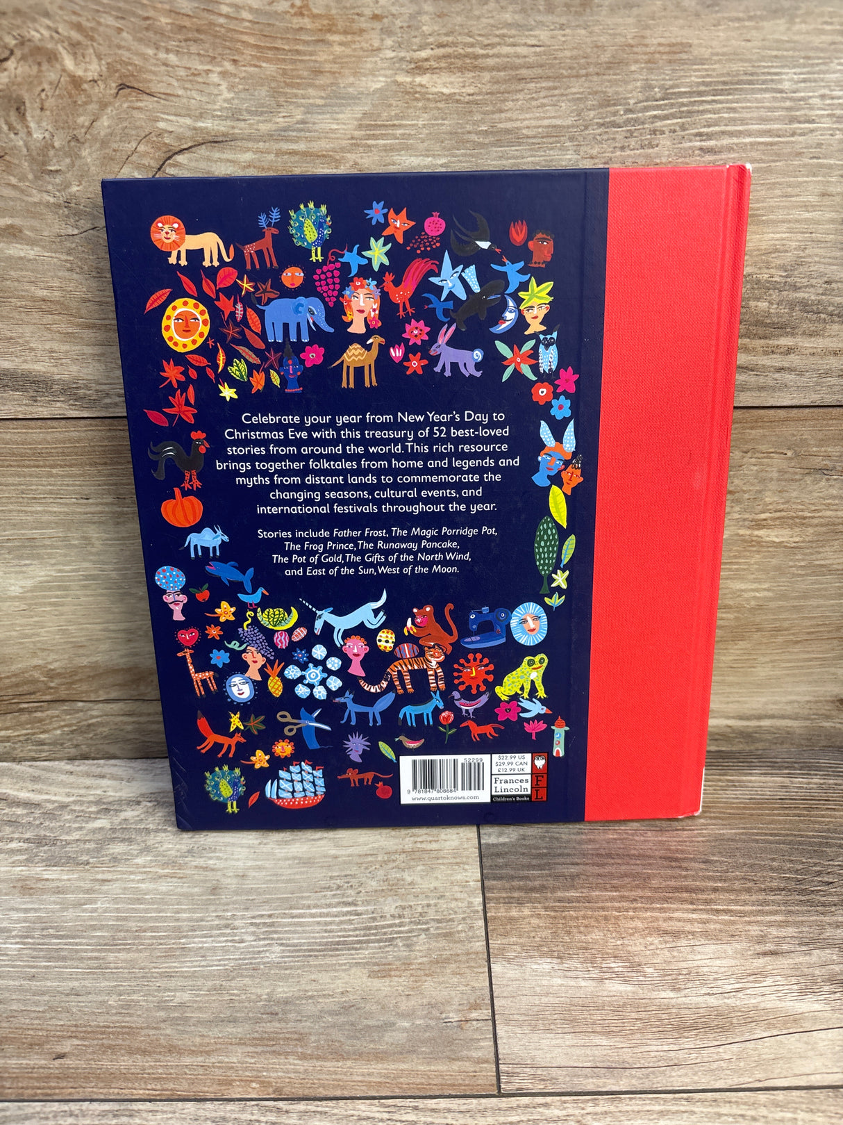 A Year Full of Stories: 52 Folktales & Legends Hardcover Book
