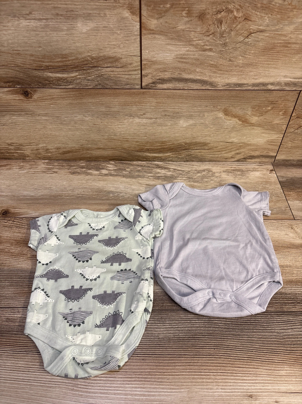 Mini Hop 2pk Bodysuit Grey sz 3m