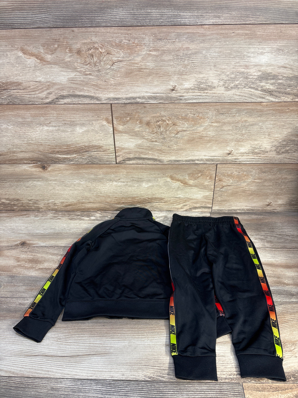 Nike 2pc Tricot Tracksuit Set Black sz 3T