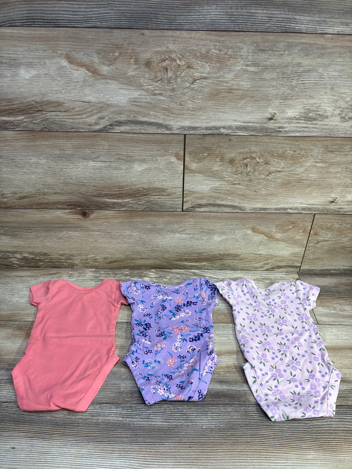 Children's Place 3pk Bodysuits Pink sz 3-6m
