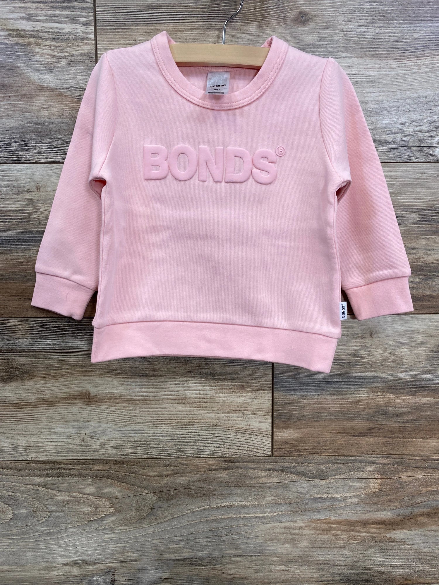 NEW Bonds Sweatshirt Pink sz 12-18m