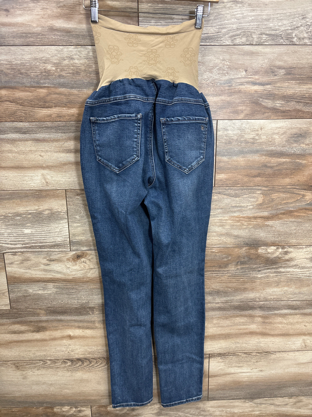 Jessica Simpson Maternity Panel Jeans Blue sz Large