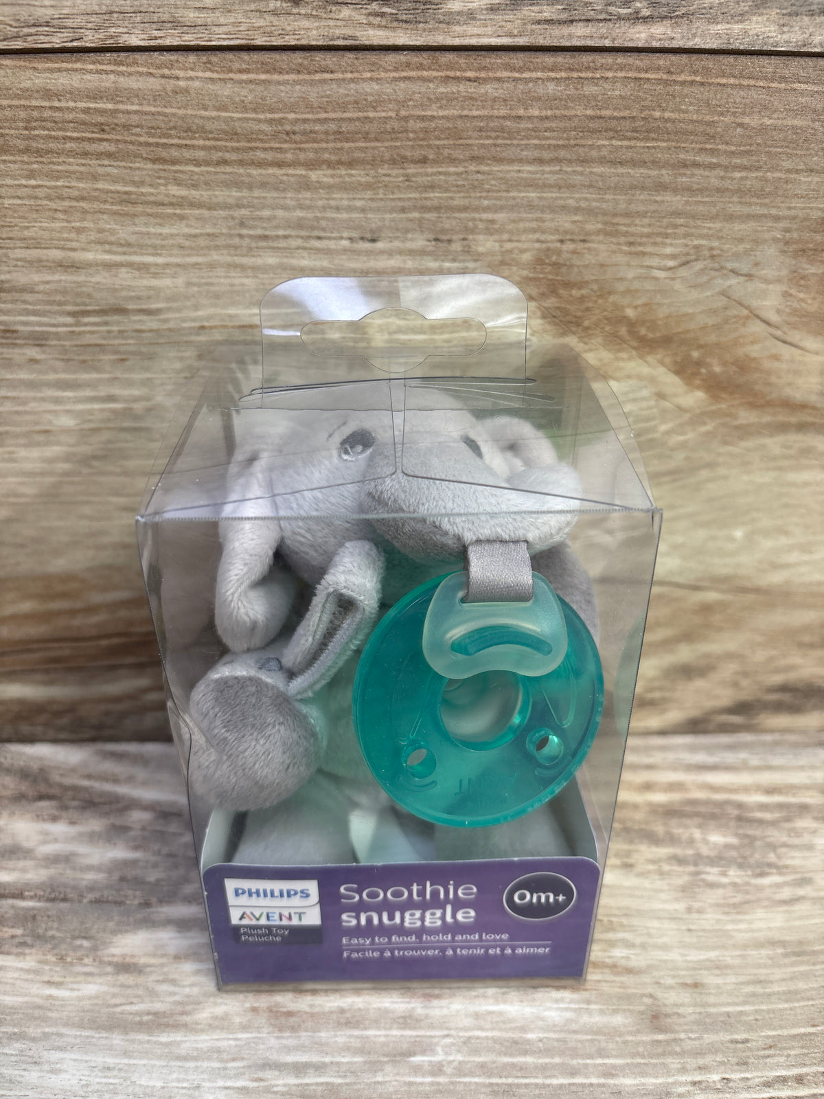 NEW Philips Avent Soothie Snuggle Elephant 0m+