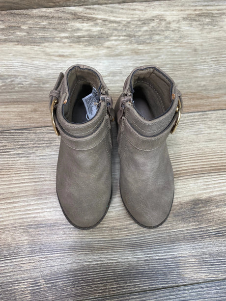 NEW Ositos Buckle Boots Taupe Sz 4c - Me n Mommy To Be