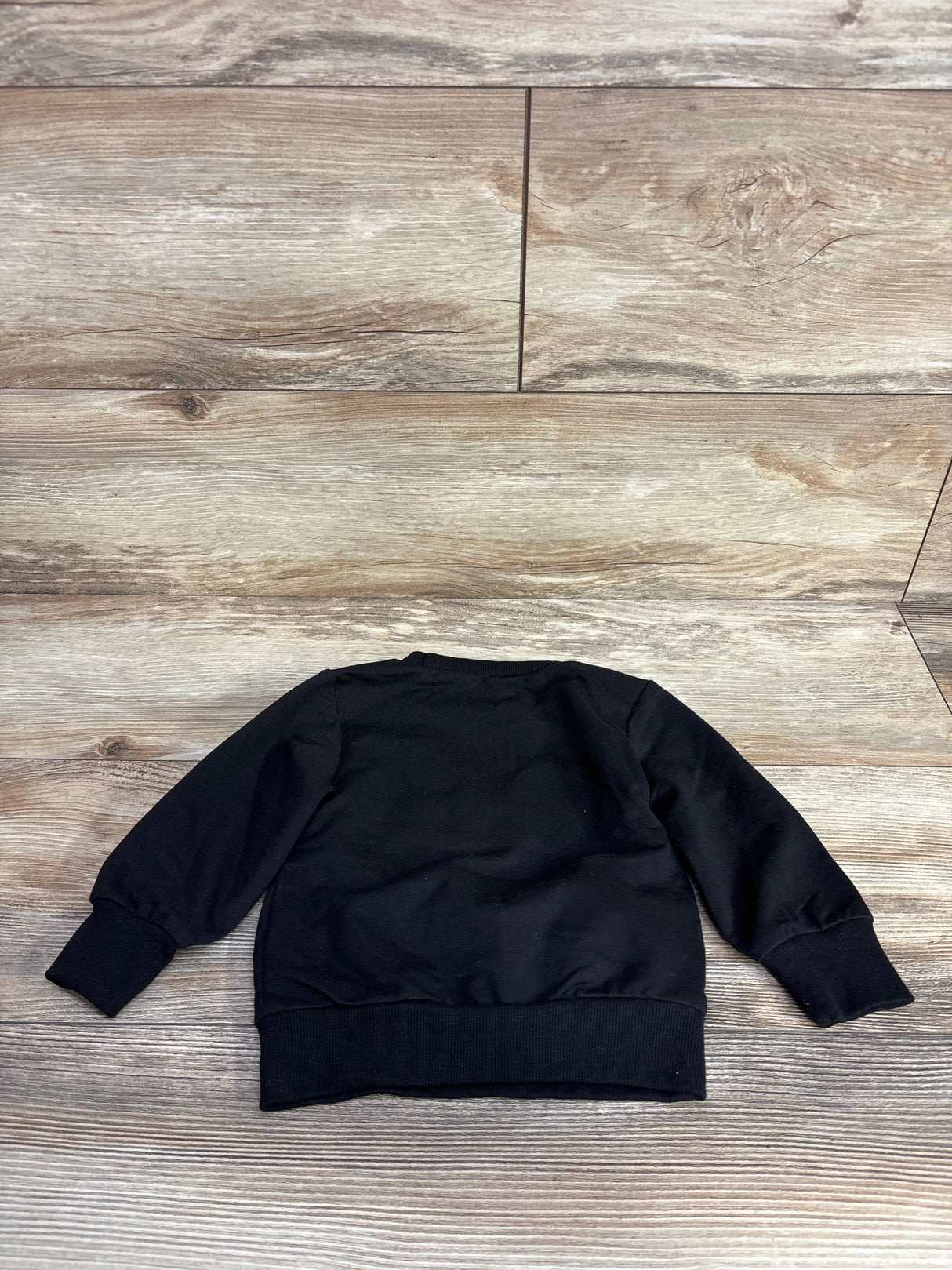 Textured Long Sleeve Football Shirt Black sz 6-12m