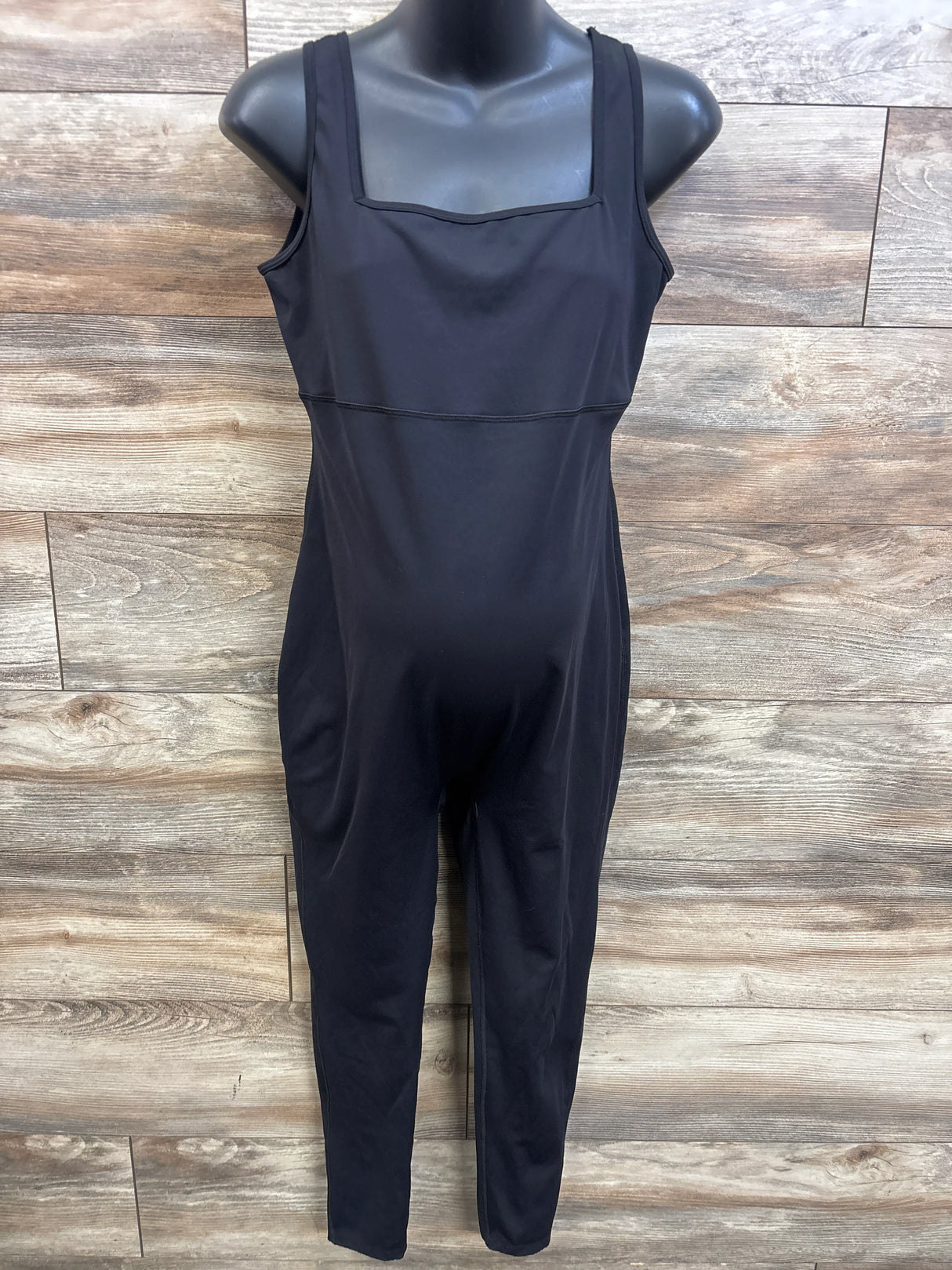 Ingrid & Isabel Maternity Sleeveless Jumpsuit Black sz Medium