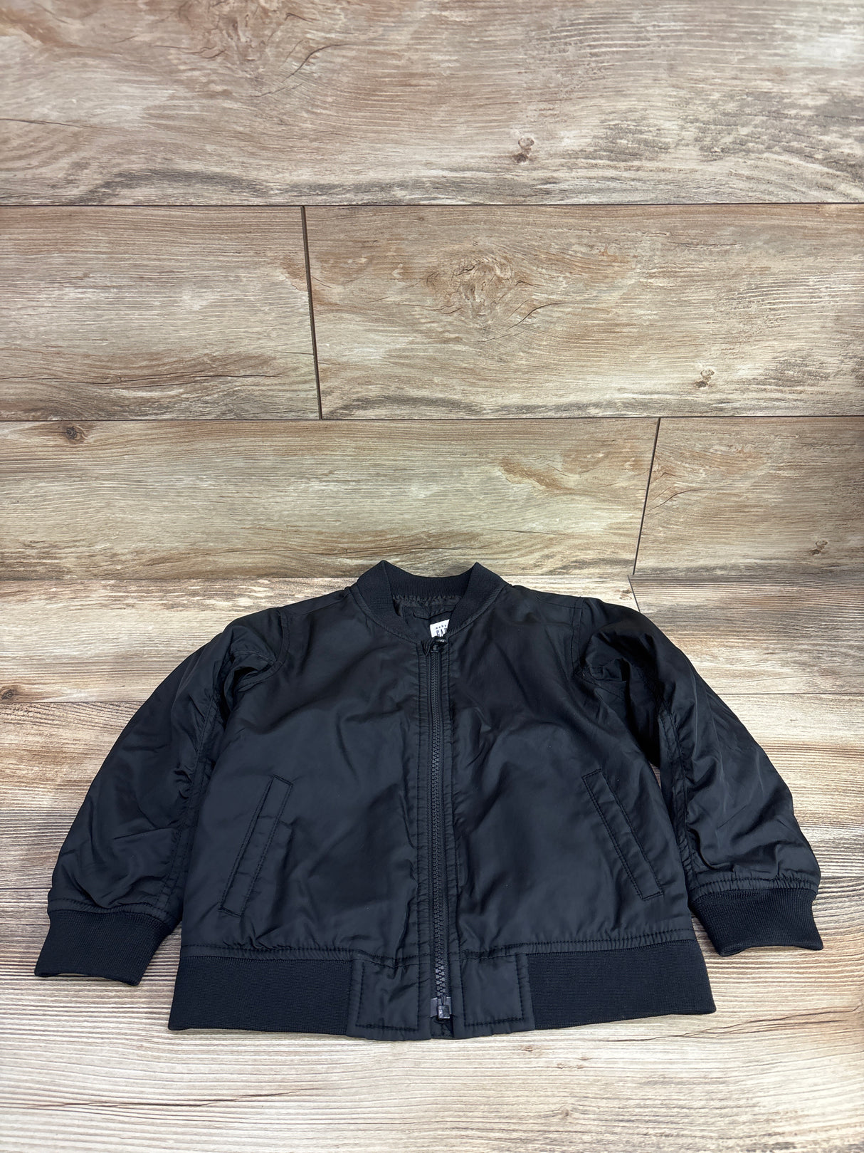 Baby Gap Bomber Jacket Black sz 5T