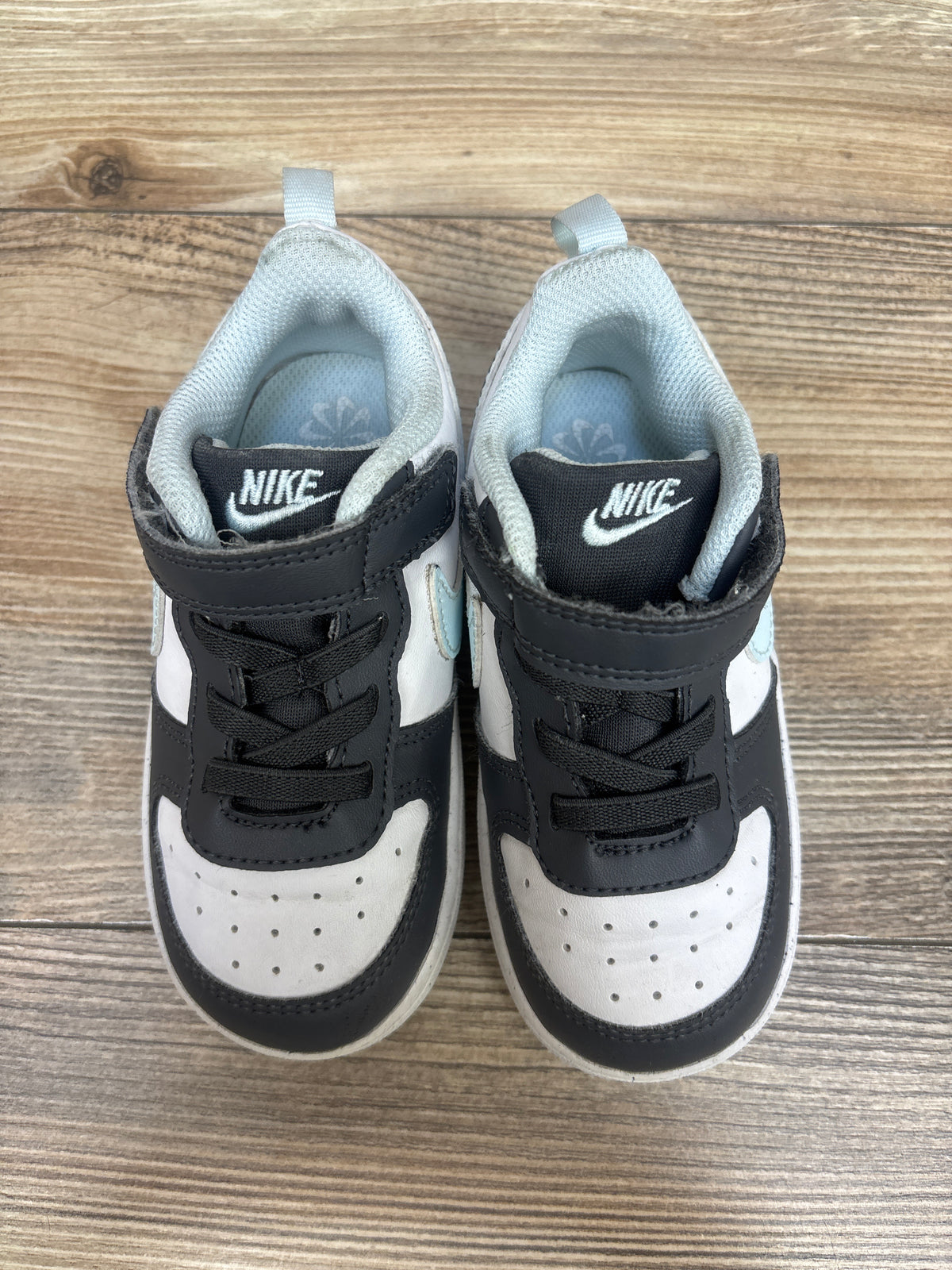 Nike Court Borough Low Recraft 'Anthracite/Glacier Blue' Sneakers sz 8c
