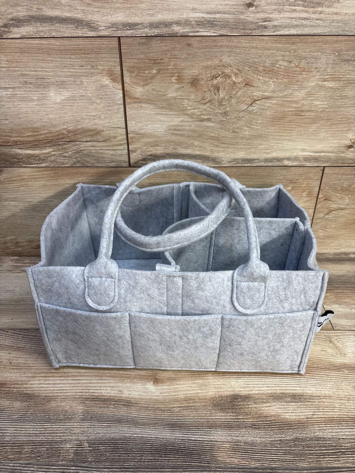 Mr. Pen Felt Diaper Caddy Organizer - Grey