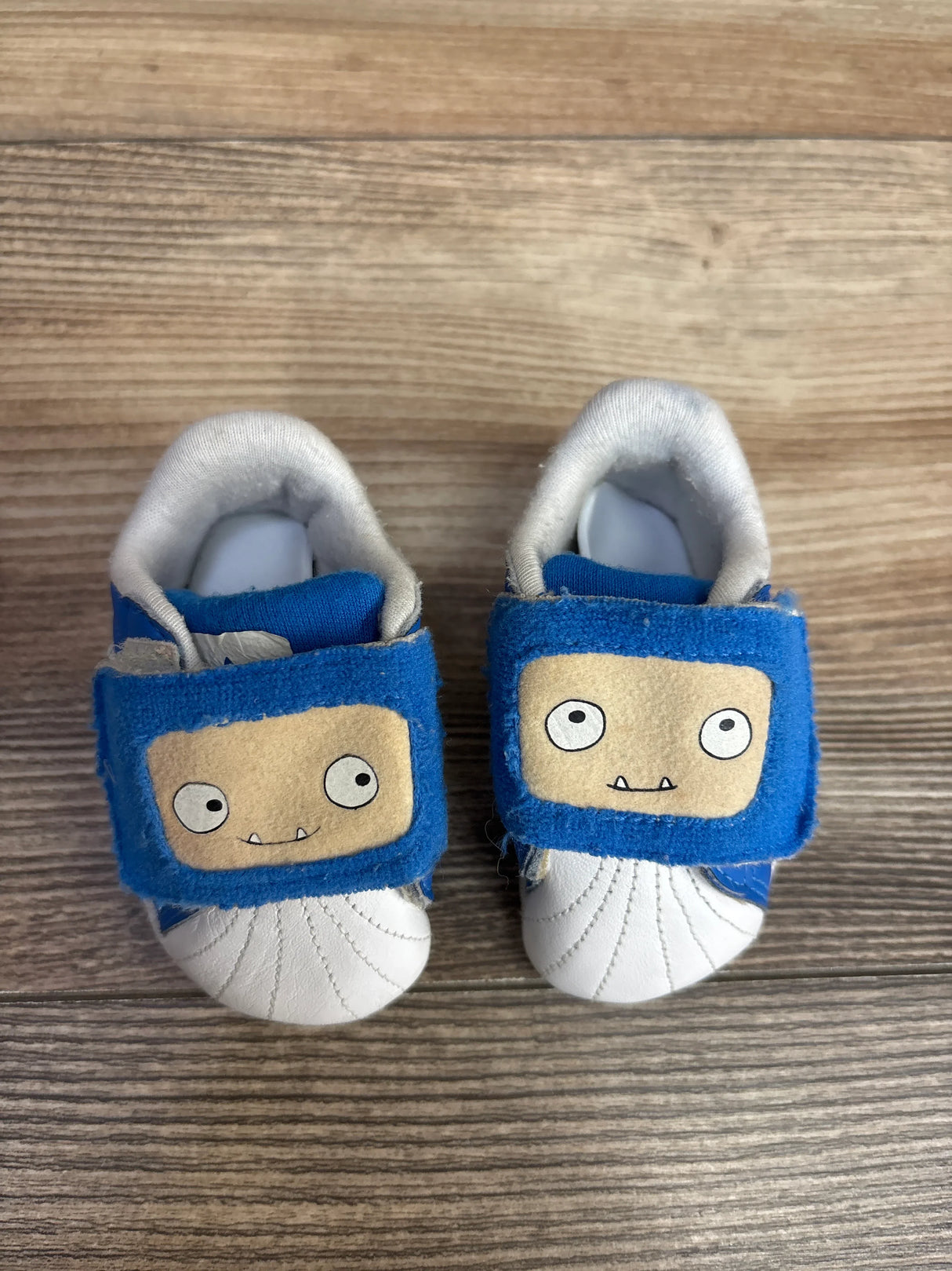 Adidas Originals Superstar Crib Shoes Blue sz 0/1c