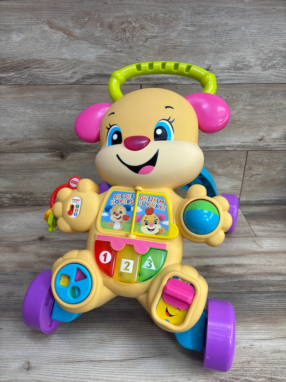 NEW Fisher Price Laugh and Learn Smart Stages Learn With Puppy Walker