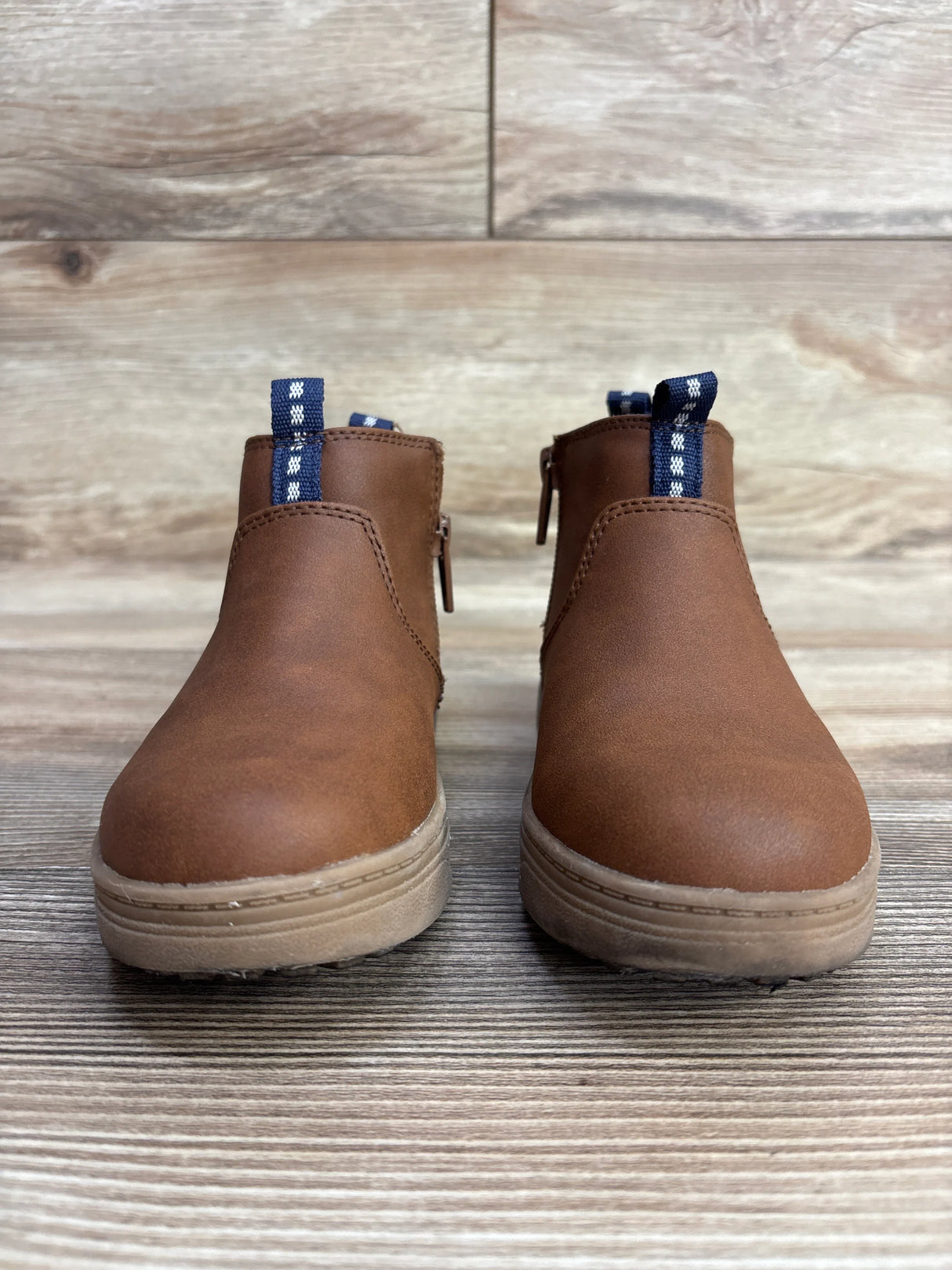 Cat & Jack Lucas Chelsea Boots Chestnut sz 11c