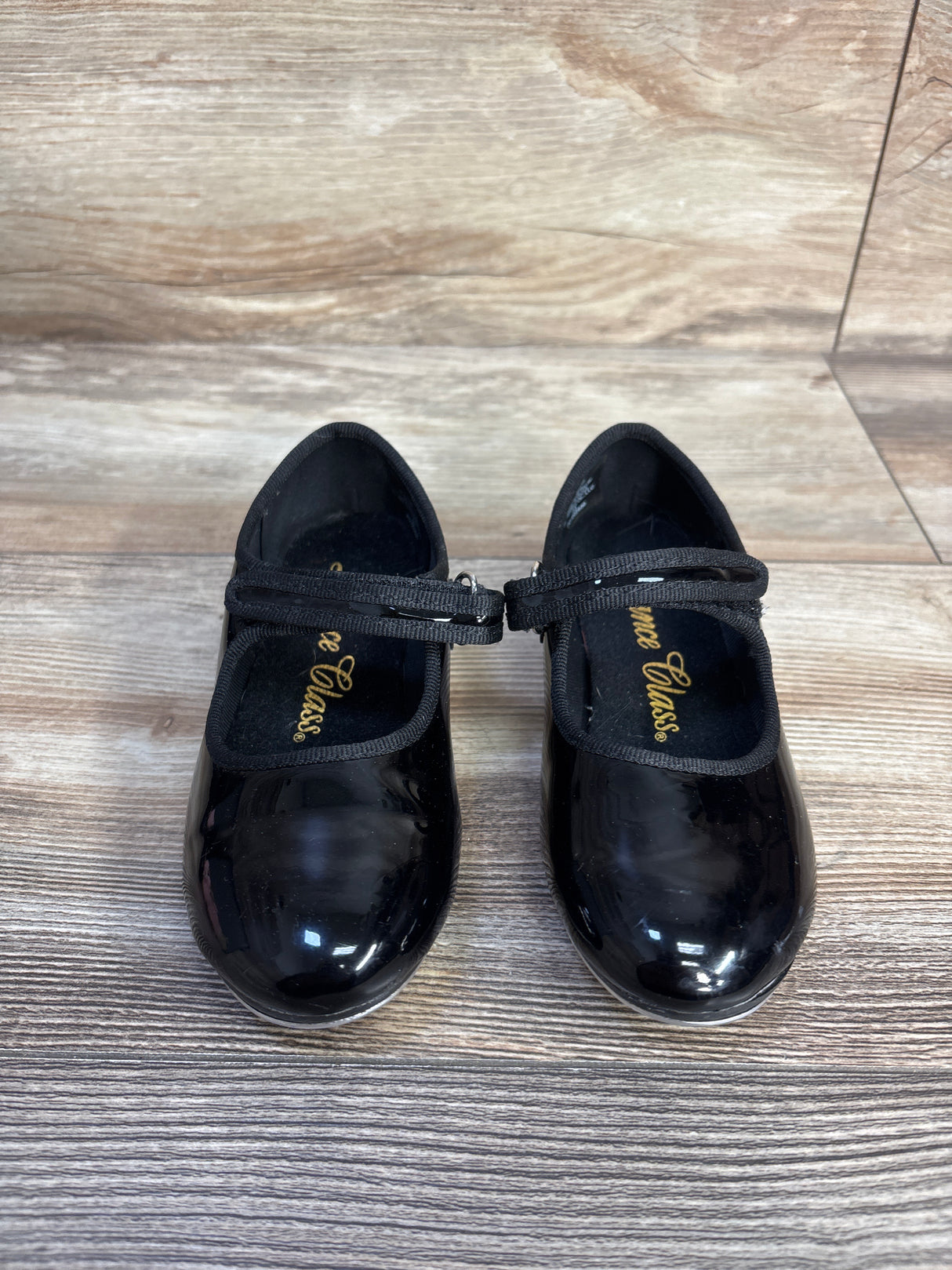 Dance Class Tap Shoes Black sz 10.5c
