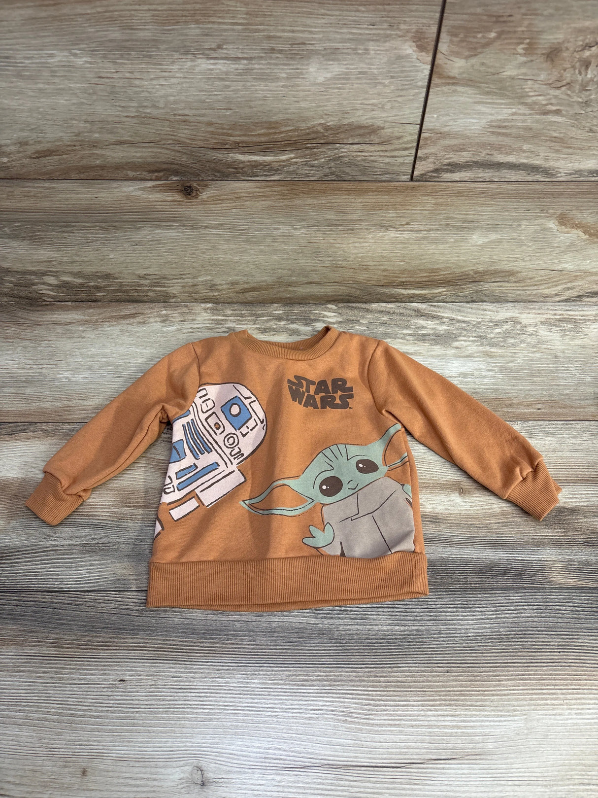 Star Wars Yoda Sweatshirt Caramel sz 12m