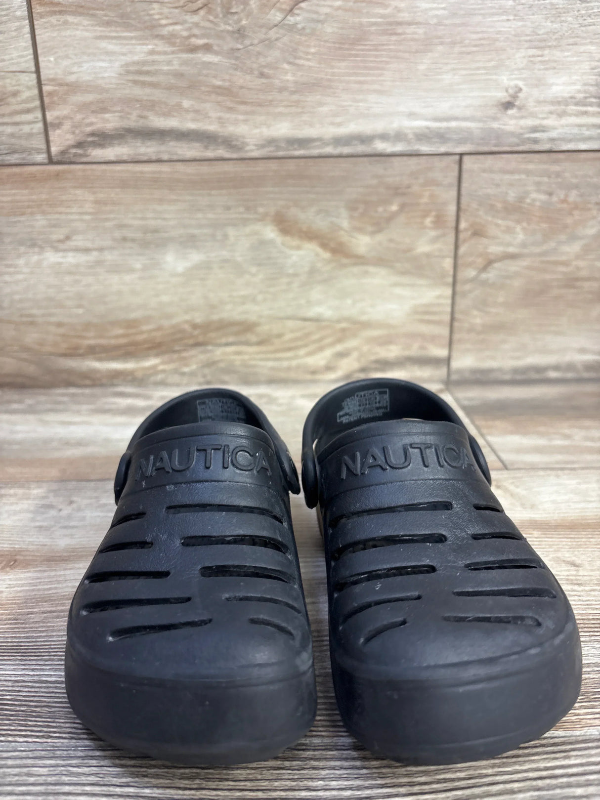 Nautica River Edge Clogs Black sz 11c