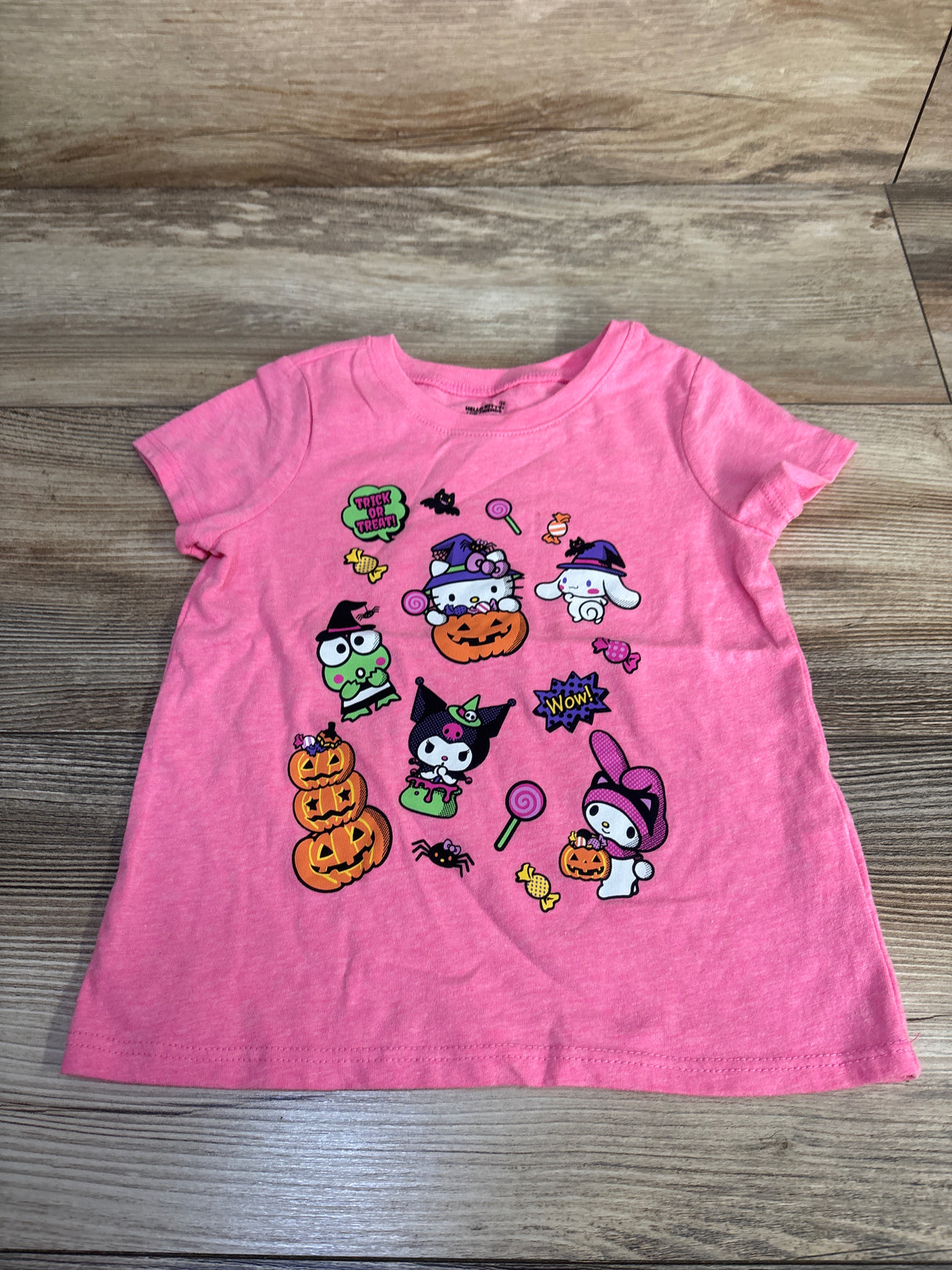 Children's Place x Hello Kitty Halloween Shirt Pink sz 3T