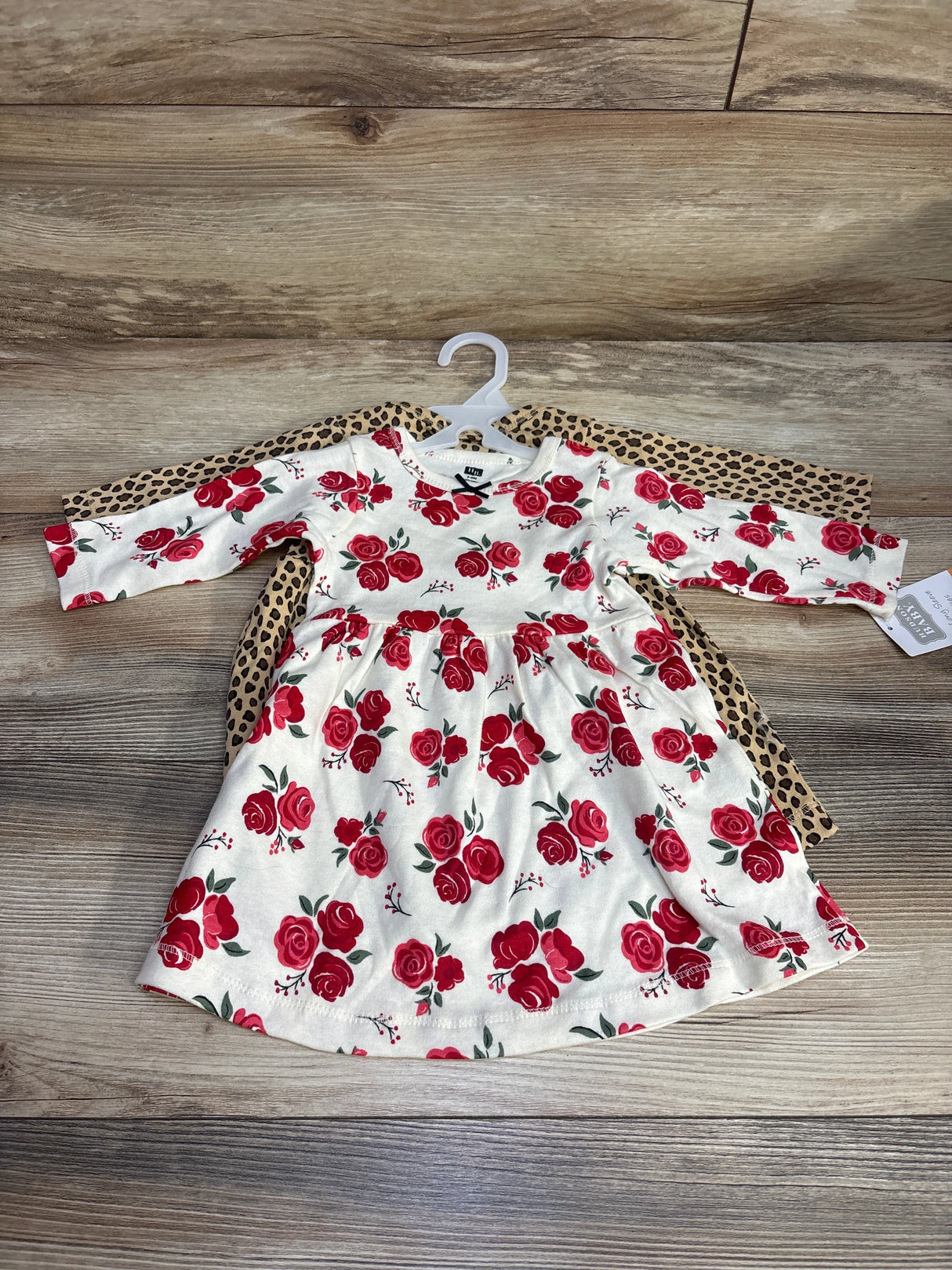 NEW Hudson Baby 2pk Long Sleeve Dresses sz 3-6m - Me n Mommy To Be