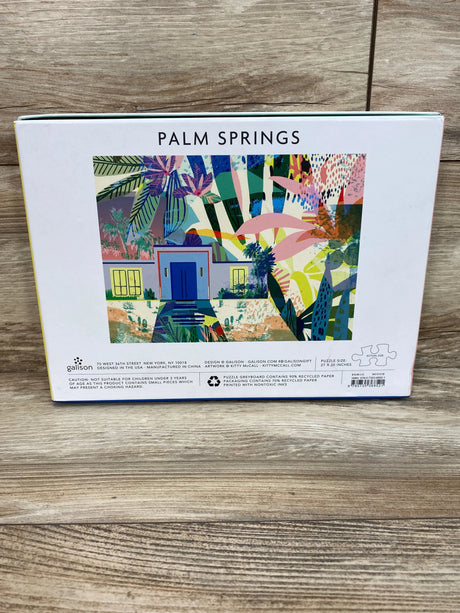 NEW Galison Kitty McCall Palm Springs Puzzle, 1000 Pieces - Me n Mommy To Be