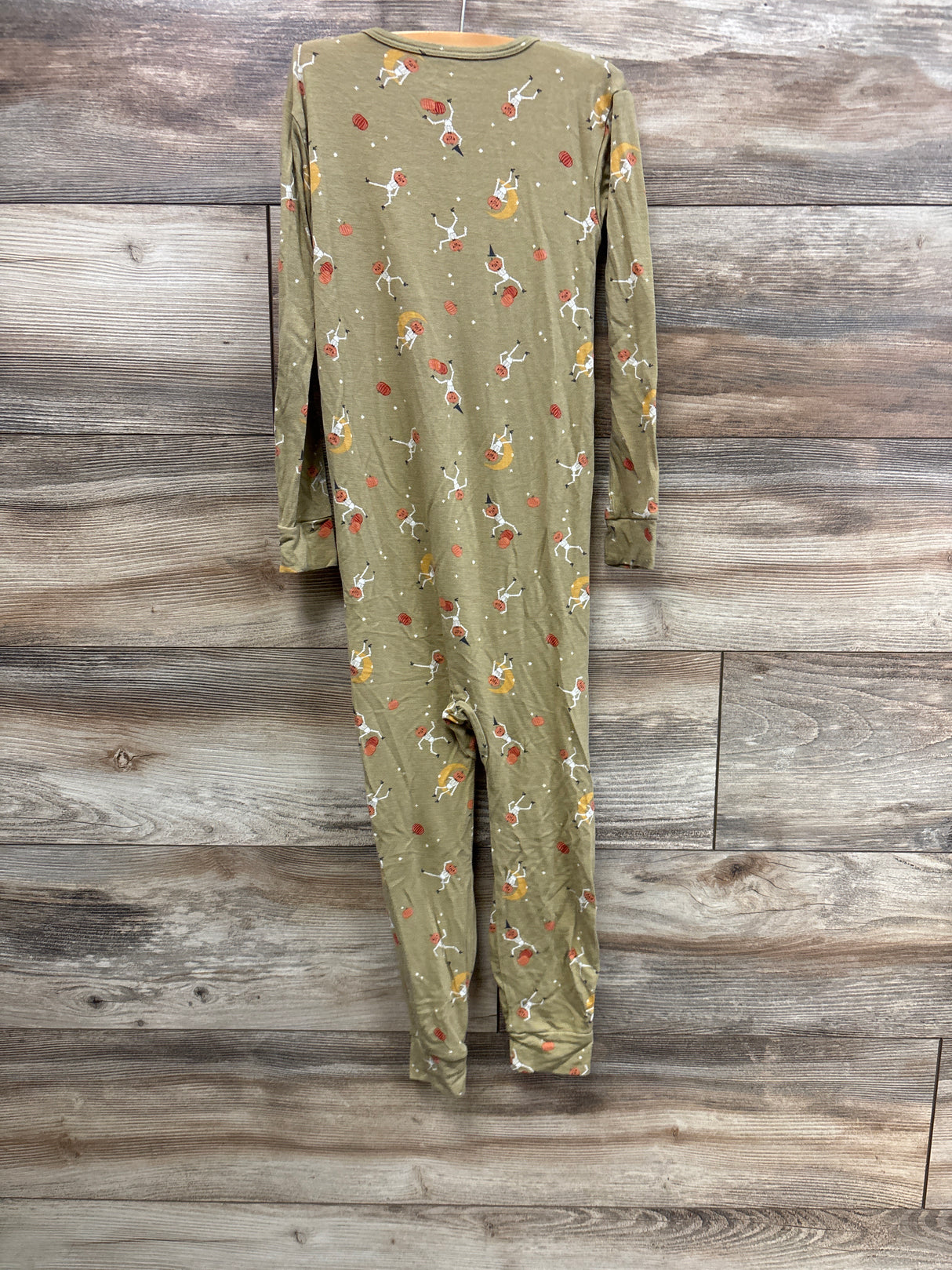 Modern Moments Halloween Footless Viscose Sleeper Green sz 5T