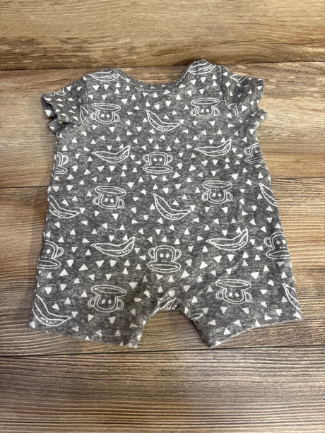 Paul Frank Shortie Romper Grey sz 3-6m - Me n Mommy To Be
