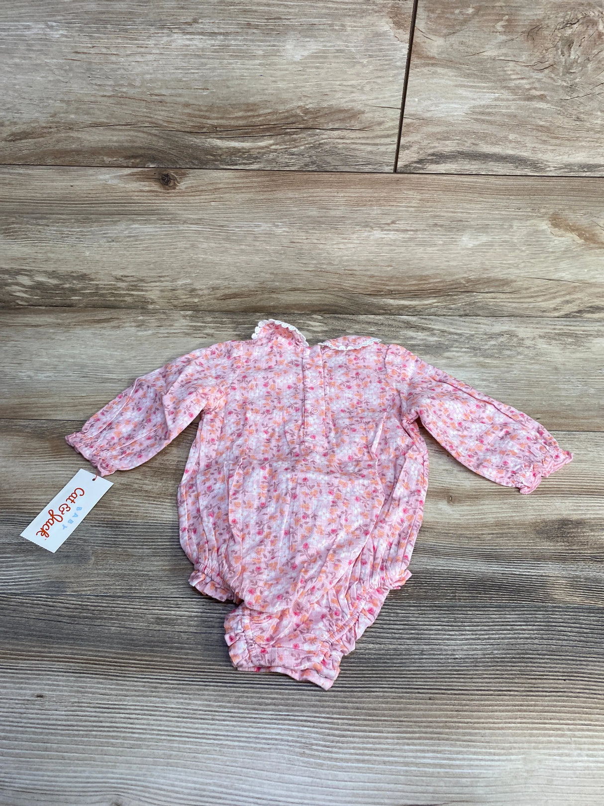 NEW Cat & Jack Floral Romper Pink sz Newborn - Me n Mommy To Be