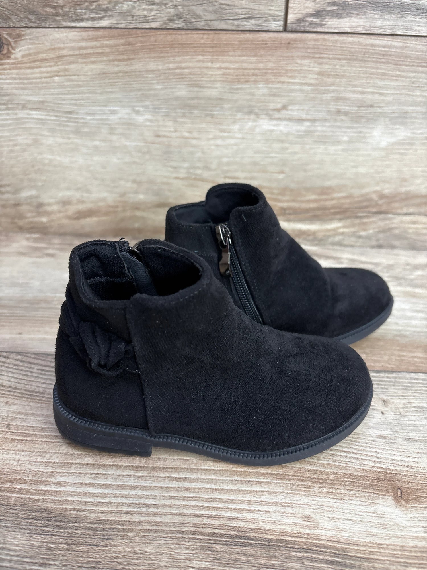 Suede Ankle Boots Black sz 7c