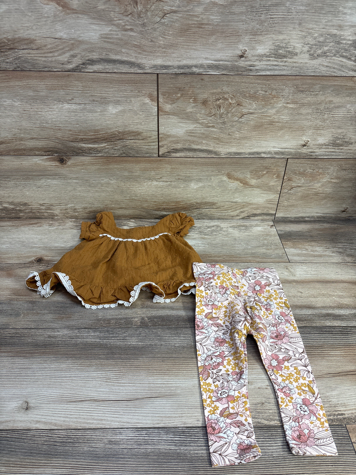 Rachel Zoe 2pc Set Caramel sz 12m
